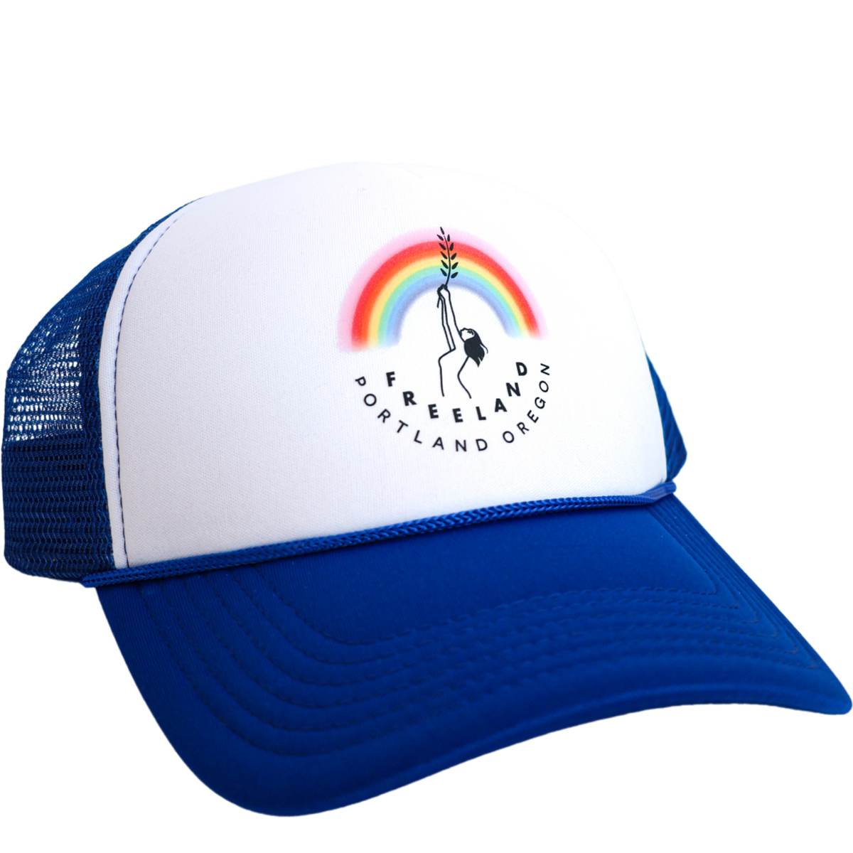 pride in tobacco hat Vintage 80's Rope CobbleStore Vintage edition PERC hat Pride month dump UH HUH