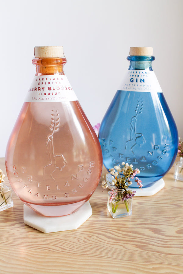 Gin + Cherry Blossom Liqueur Kit