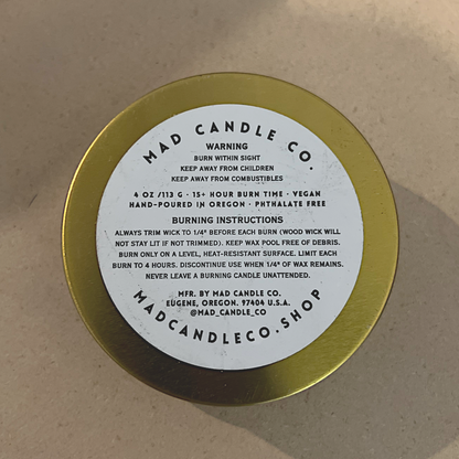 Mad Candle Co. Oregon Forest Candle