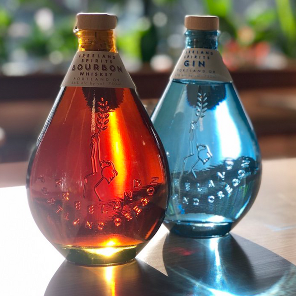 ジンとバーボンのセット – Freeland Spirits